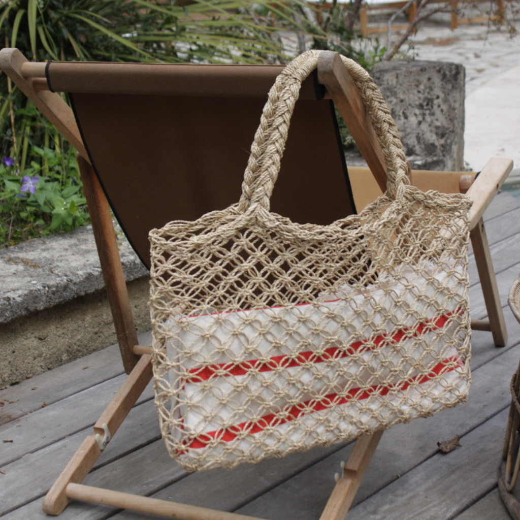 Panier tressé palmier Whitney - Authentique, pratique & éthique