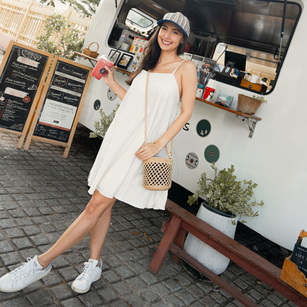 Gabi La Petite Robe Parfaite en Coton