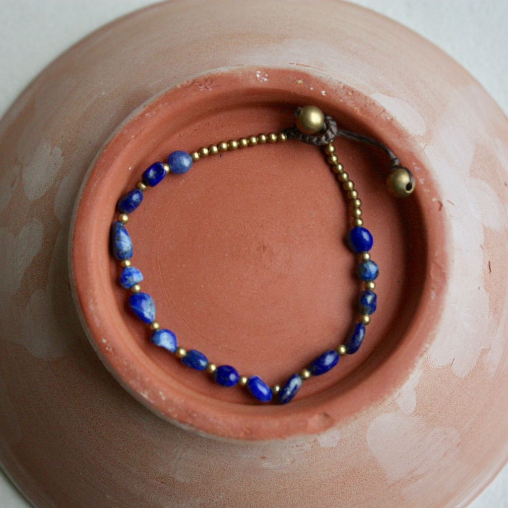 Bracelets en Pierres Naturelles et Laiton – Faits à la Main, Écoresponsables et Waterproof
