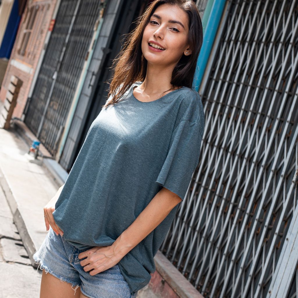 T-shirt unisexe jersay de coton