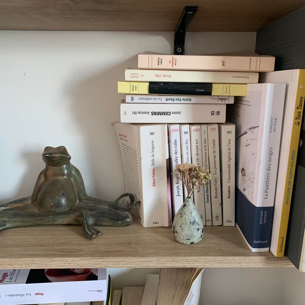 Vase en Papier Recyclé de 7 cm : L'Élégance Artisanale