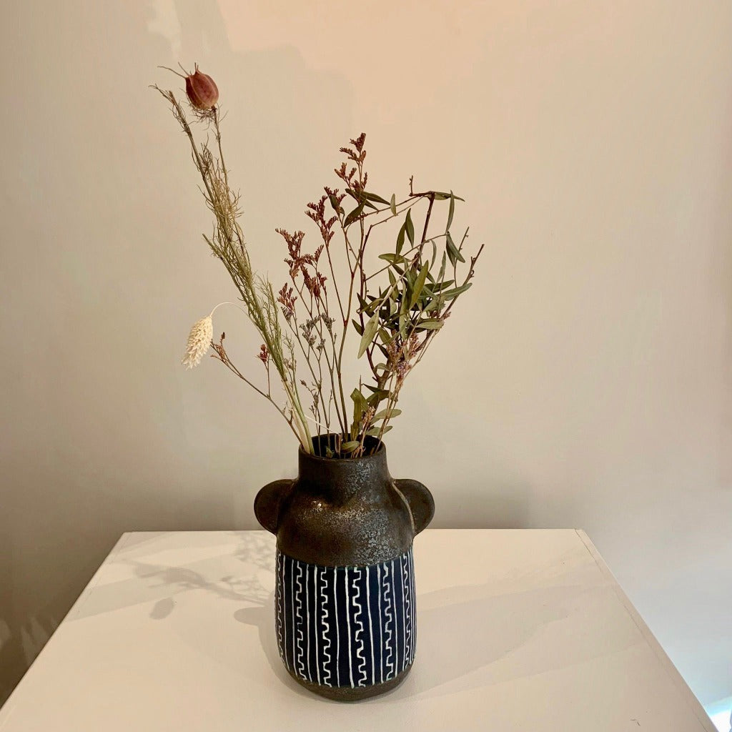 Vase Fait Main - Artisanat Traditionnel Éthique