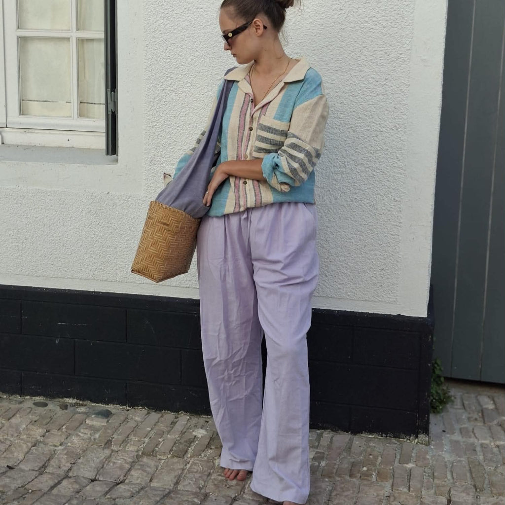 Tara Pantalon Unisexe en Coton Naturel
