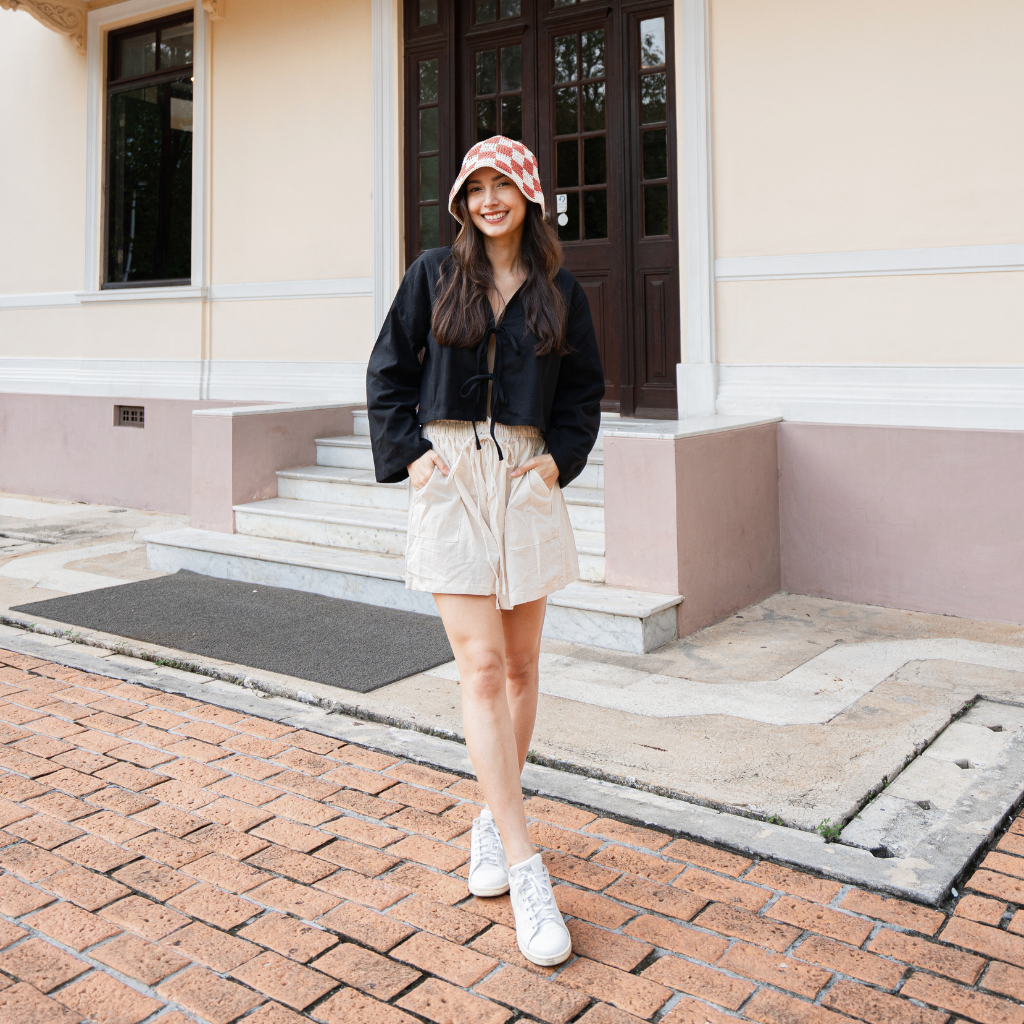 Short coton Coupe Style Jupe-Culotte