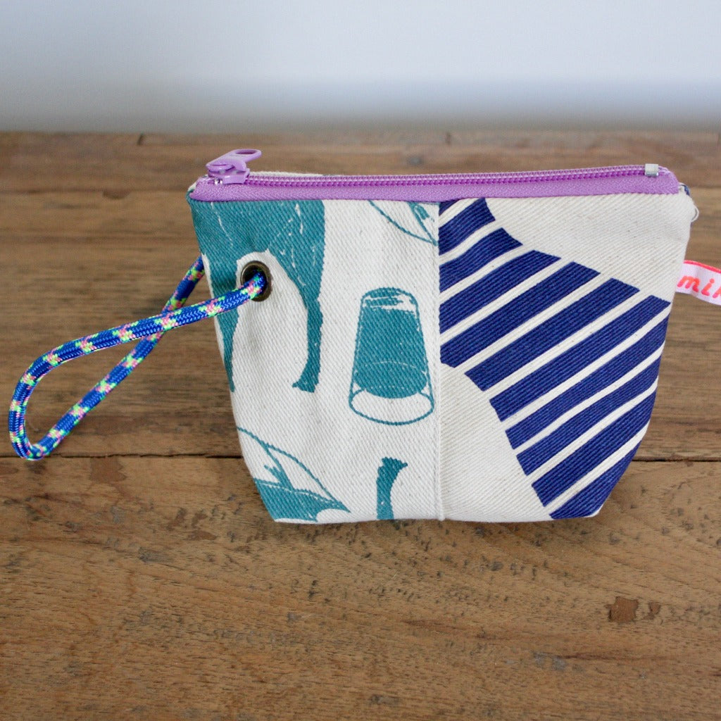 Pochette coton imprimée