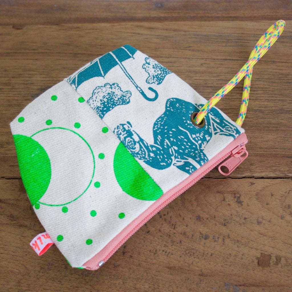 Pochette coton imprimée