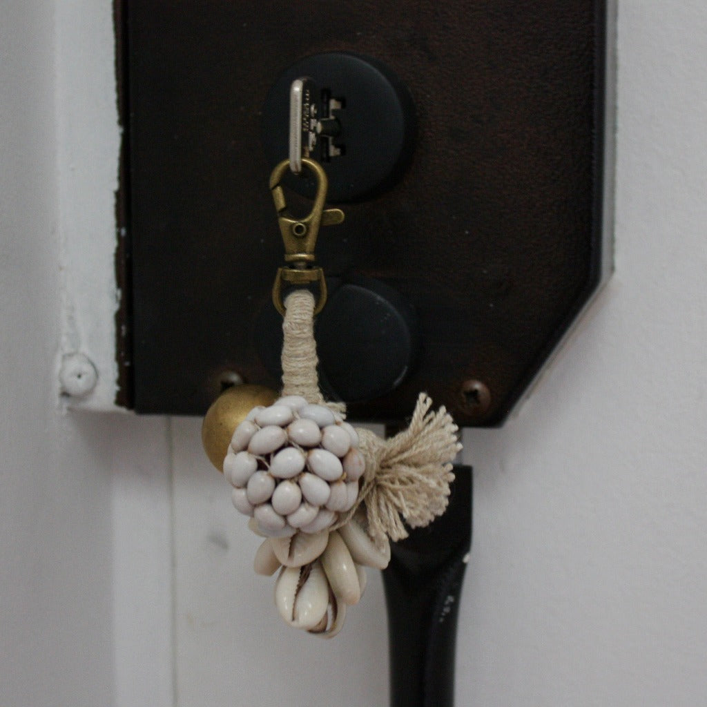 Porte-Clés Coquillage Fait Main