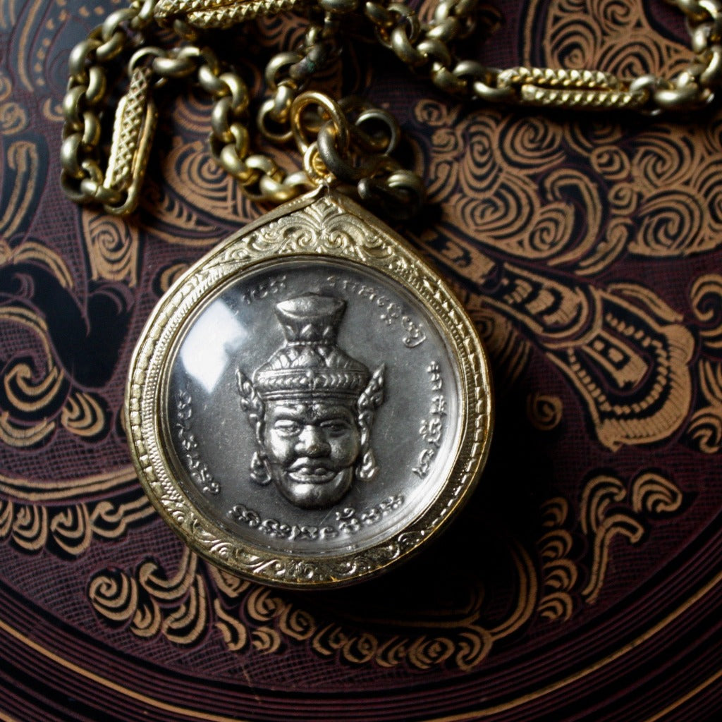 Amulette Ganesh Collier Vintage - Pièce Unique