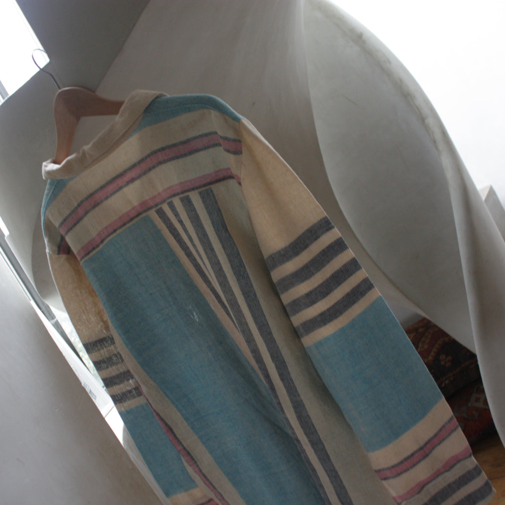 Tim Chemise Unisexe en Coton – Tissé à la Main & Colorations Naturelles