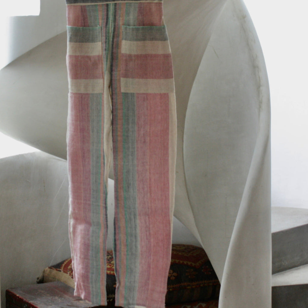 Tom Pantalon Unisexe - Coton Naturel – Tissage Traditionnel & Couleur Végétale