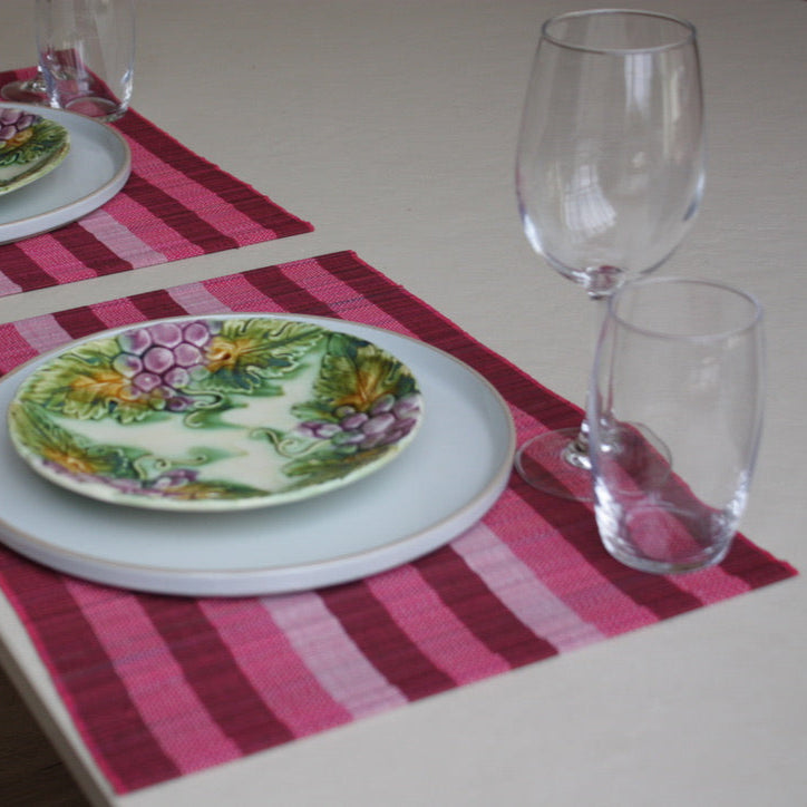 set de table bambou