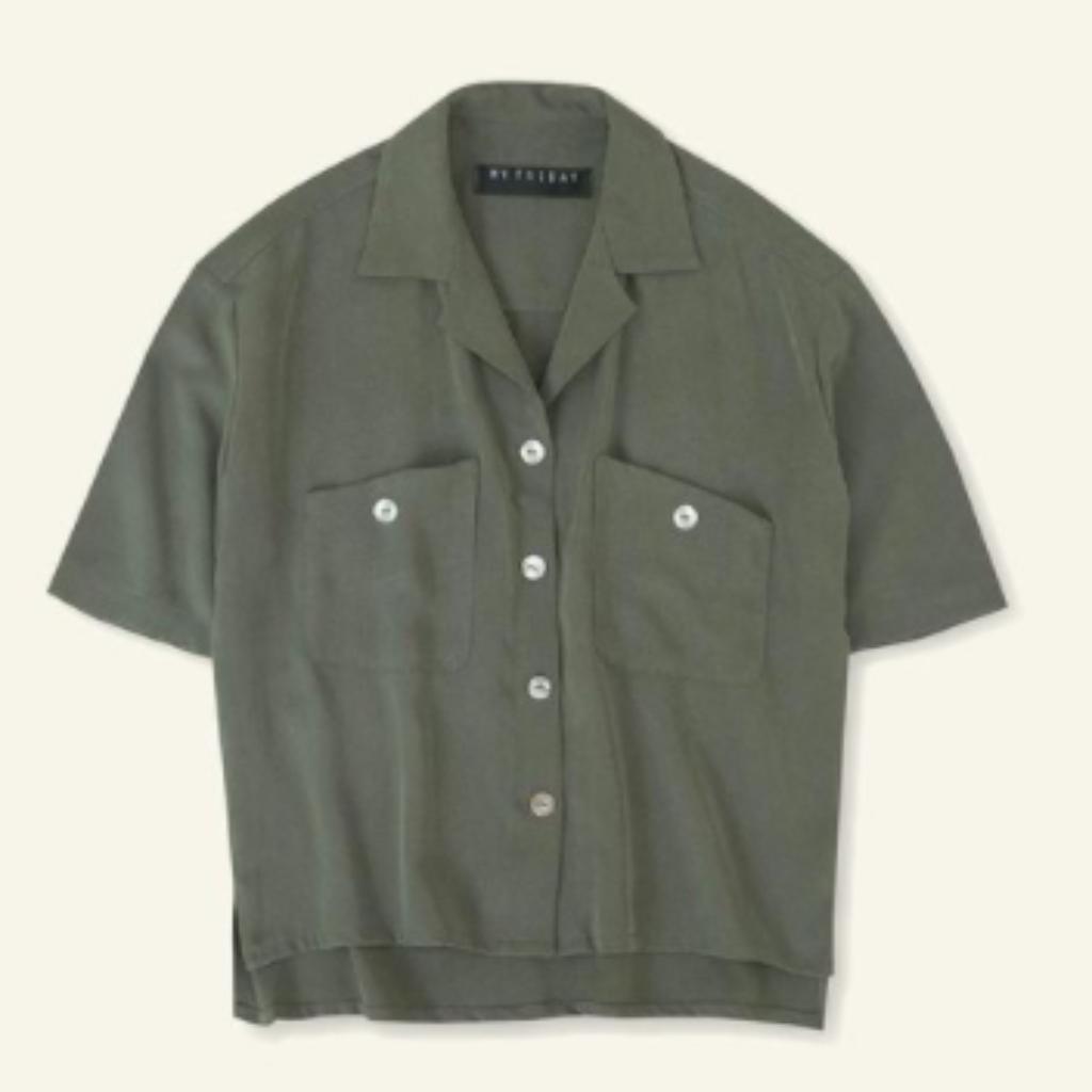 Chemise Femme Vert Olive