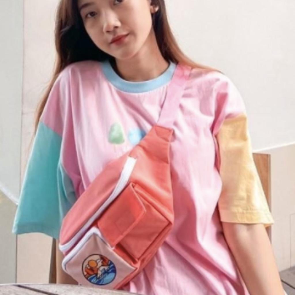 Sac Banane 80's rose