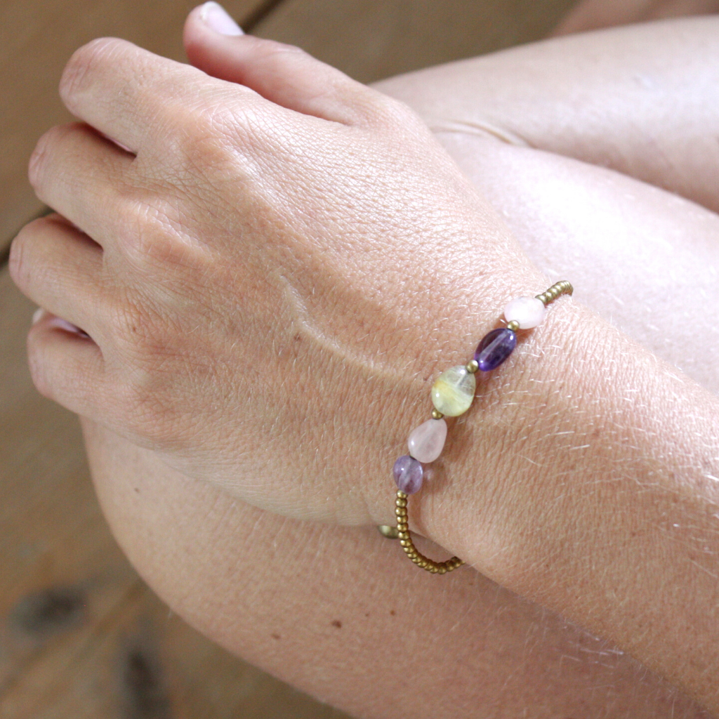 Bracelets en pierres Mix