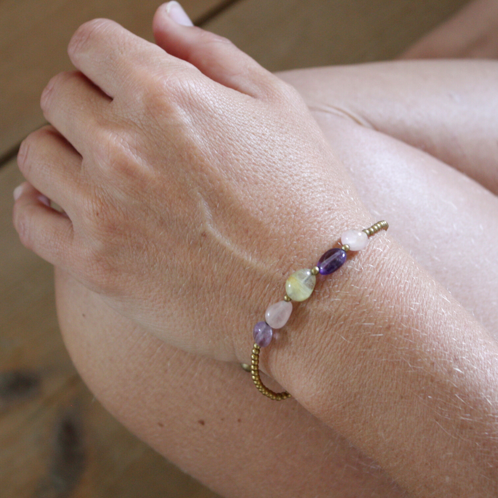 Bracelets en pierres Mix