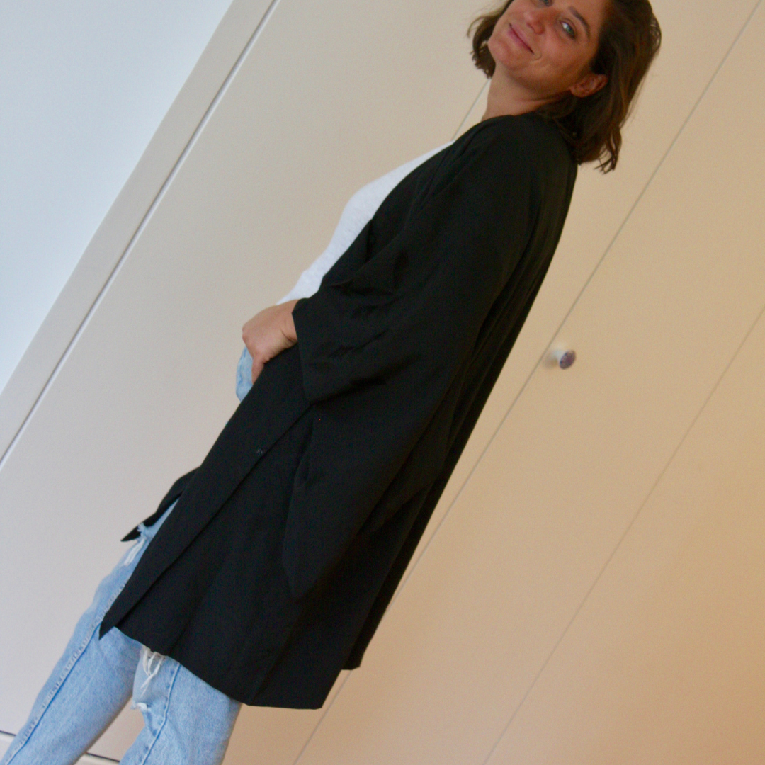 Kimono Vintage Noir