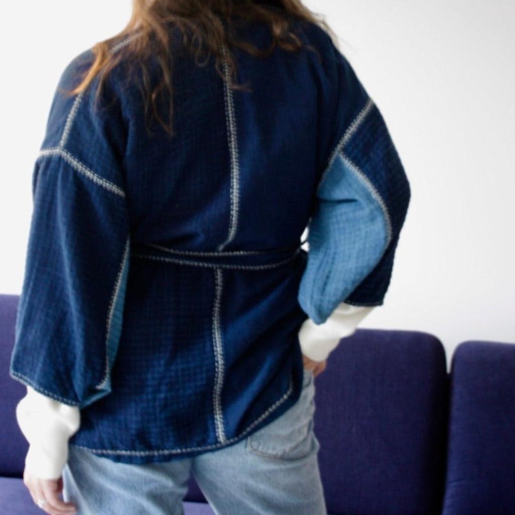 Veste Bleu Indigo