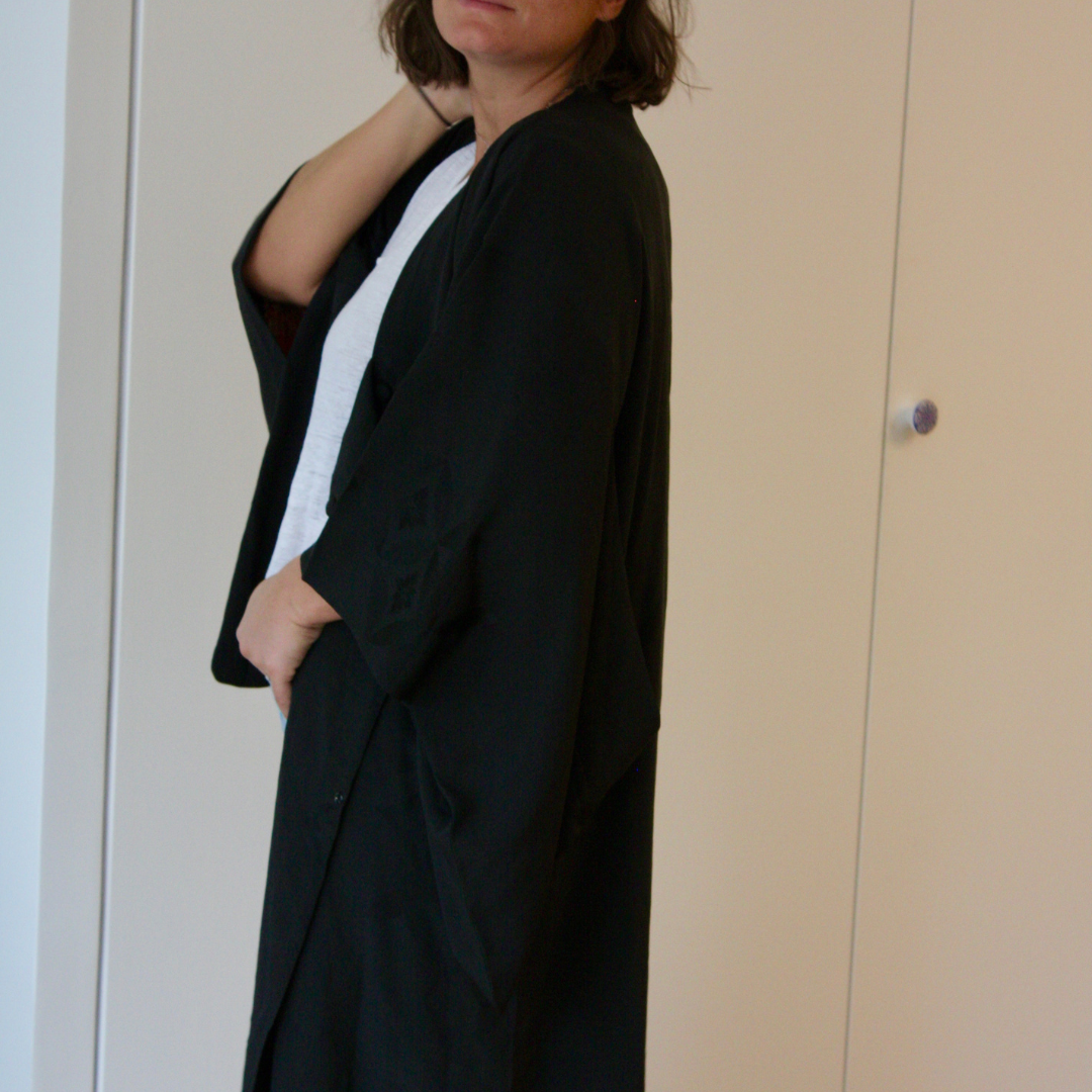 Kimono Vintage Noir