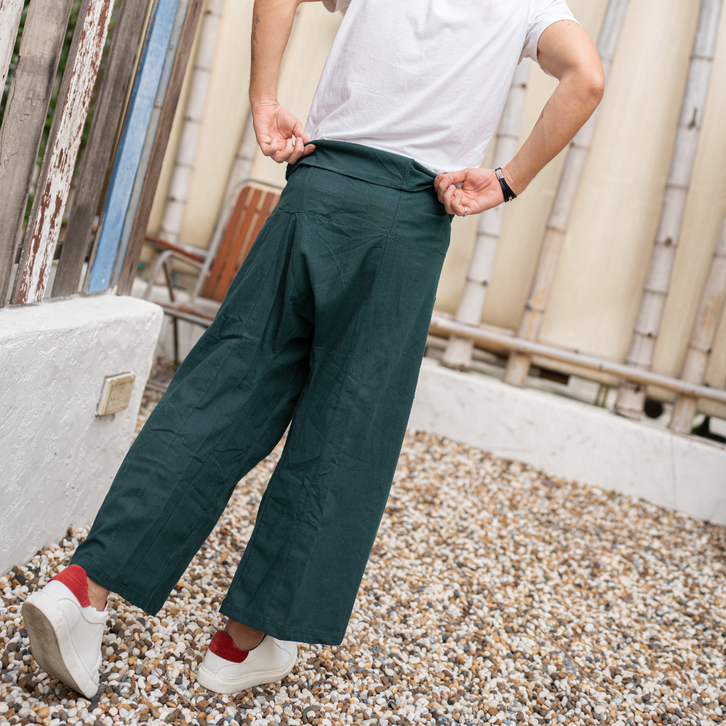 Pantalon de Pêcheur Unisexe Vert