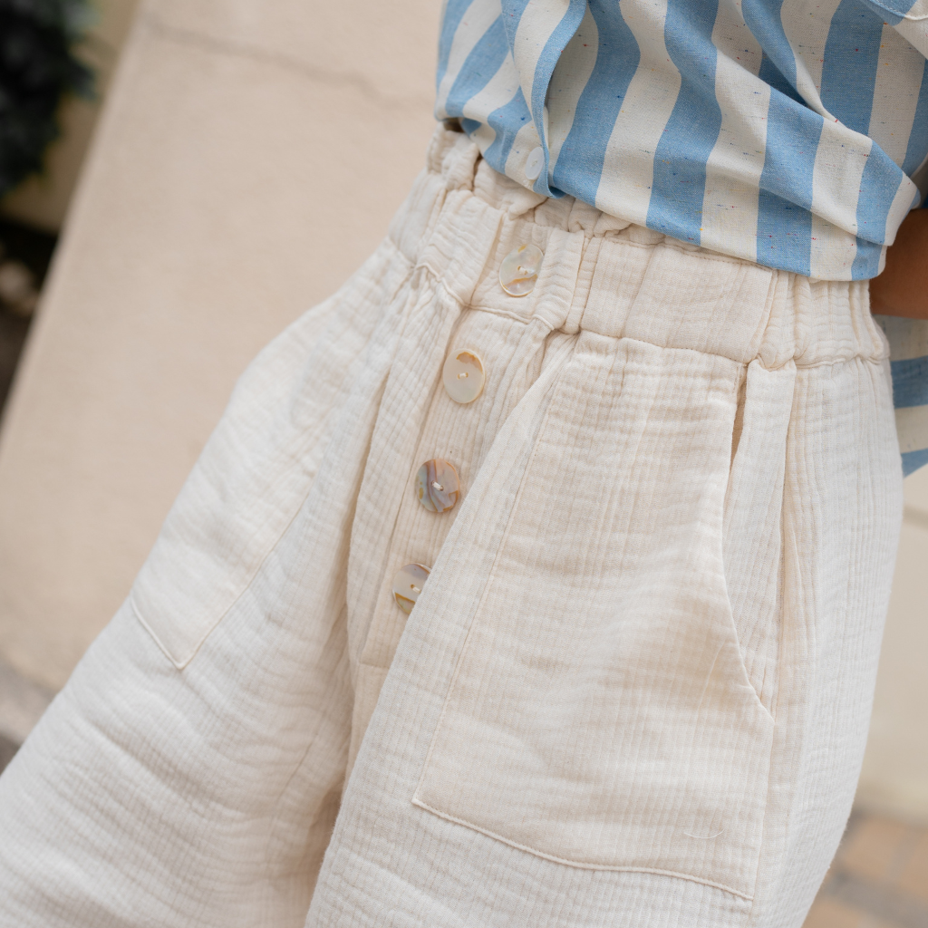 Pantalon Mindy Gaze de coton