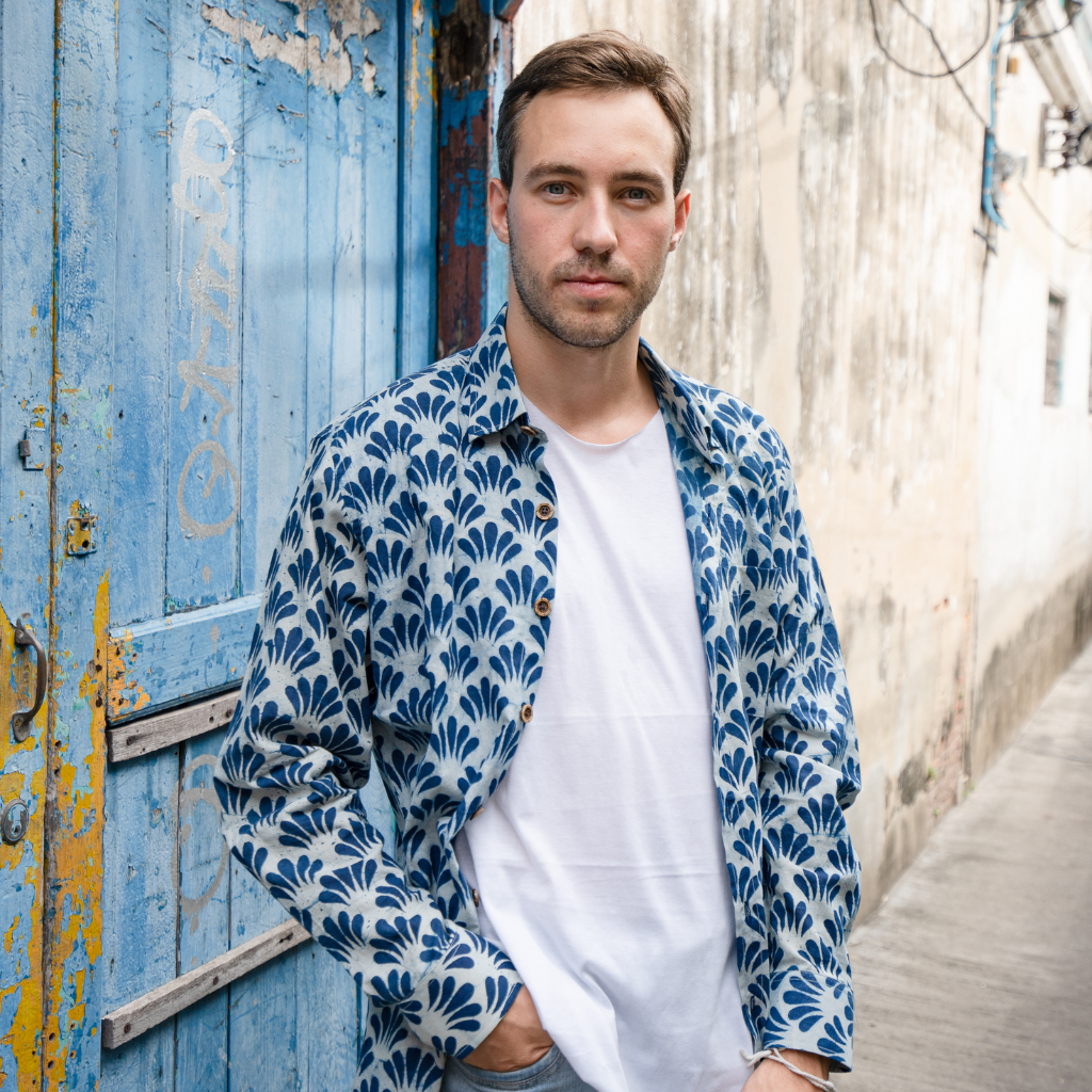 Chemise Homme Coton Lotus