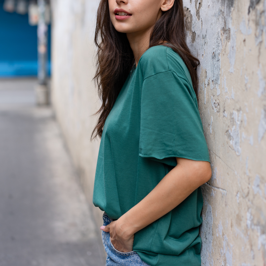 T-shirt unisexe jersay de coton