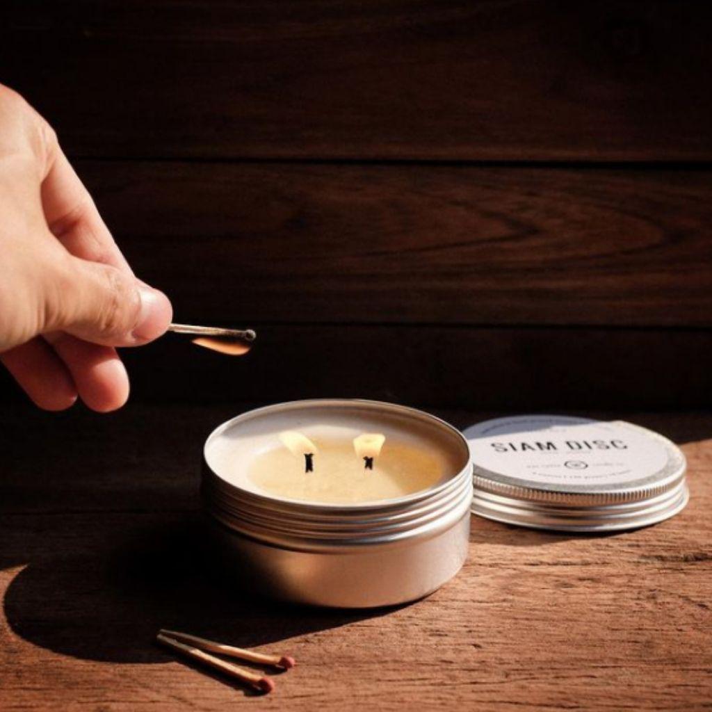 Bougie Cire de Soja Vanille & Canelle