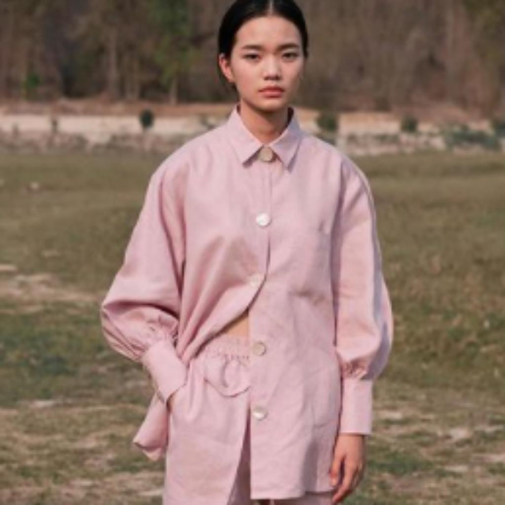 Chemise en Lin Friday Rose