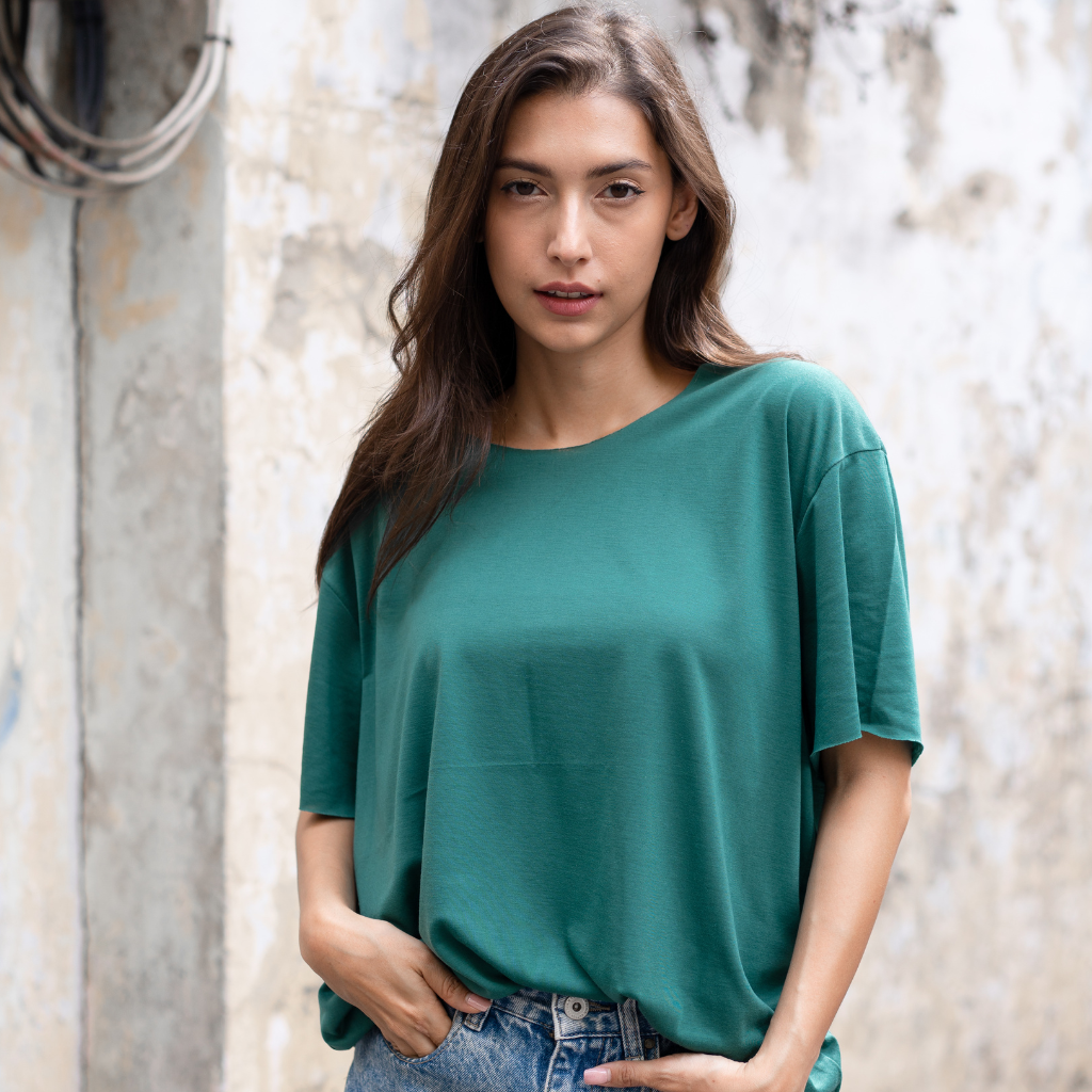 T-shirt unisexe jersay de coton