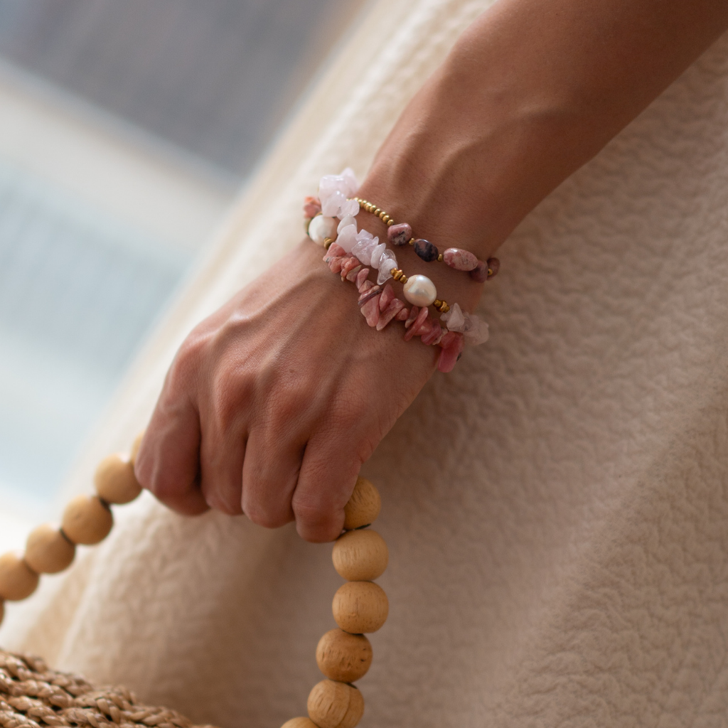 Bracelets pierres et perle Zazi