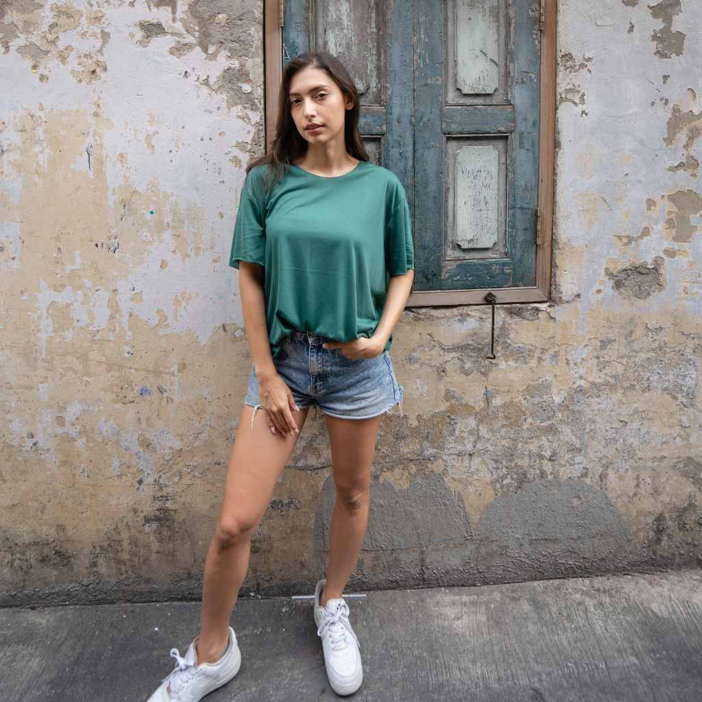 T-shirt unisexe jersay de coton