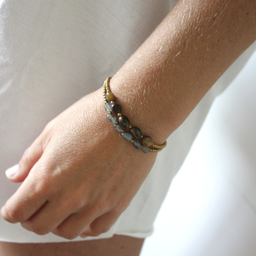 Bracelets en pierres Popy