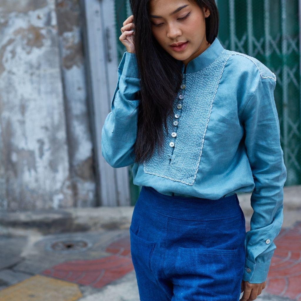 Chemise Artisanal en Lin