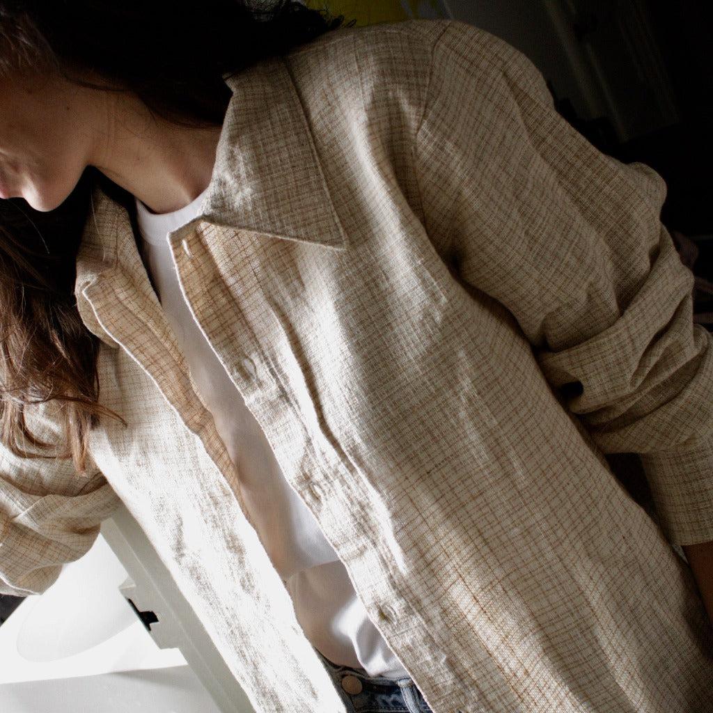 Chemise Oversize Femme Blanche-Dame Pach Bangkok
