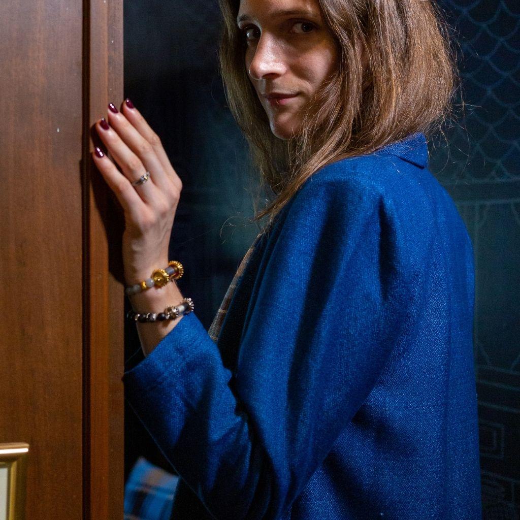 Costume Indigo Femme