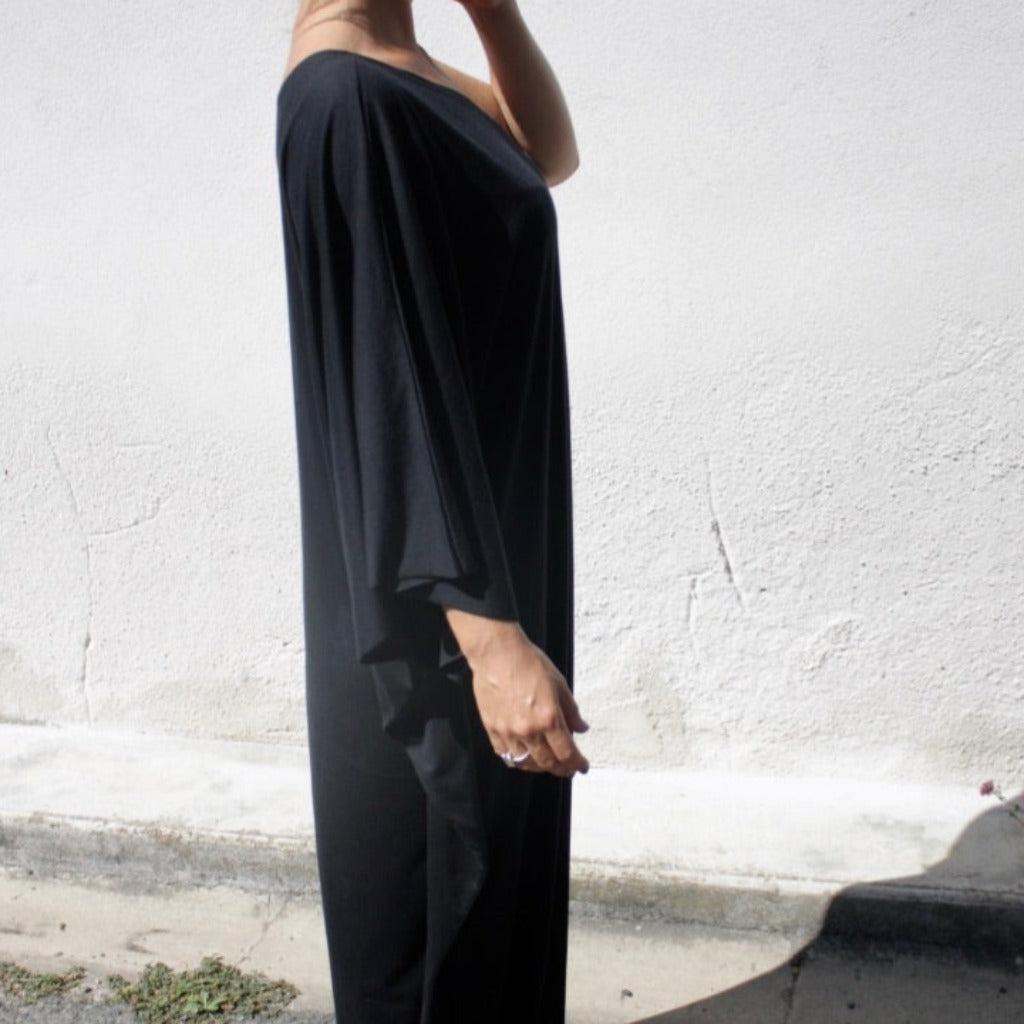 Robe Longue Épaule Dénudée