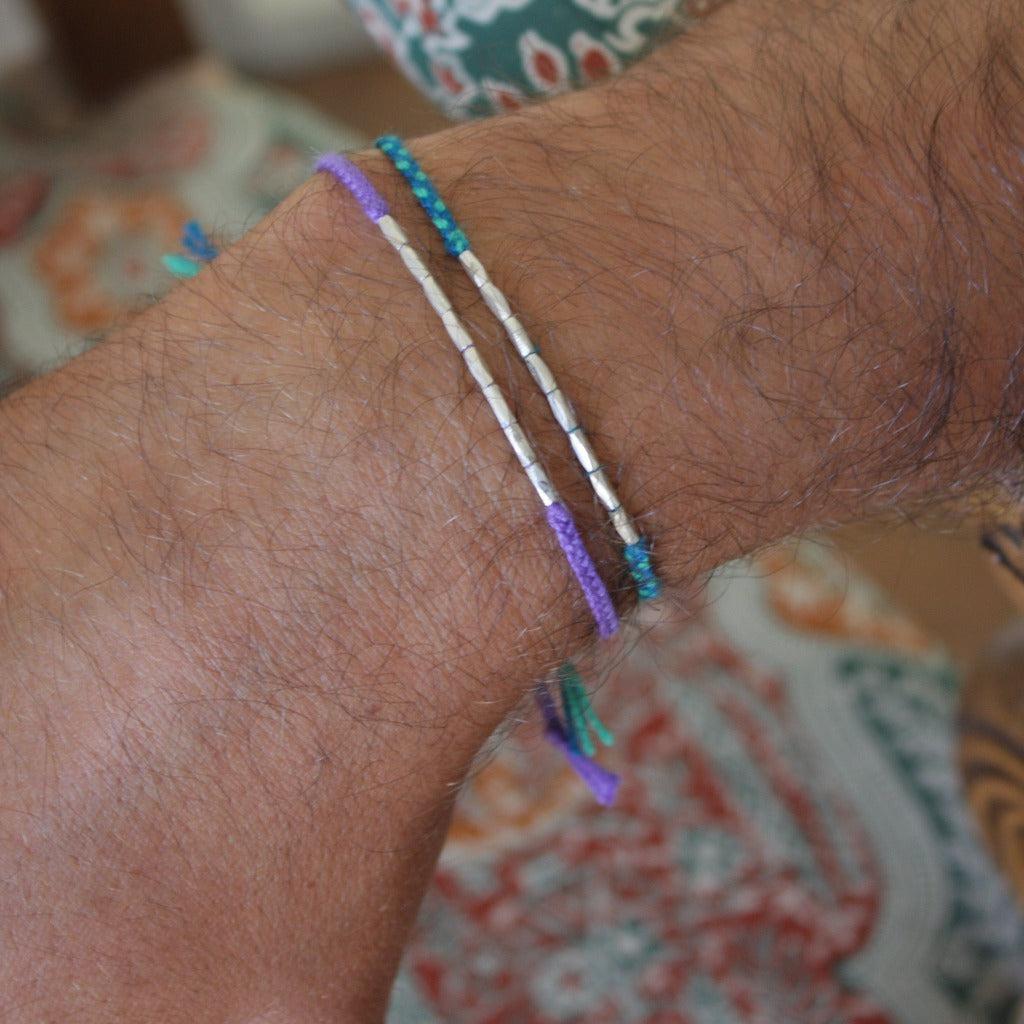 Bracelet Argent Artisanal Homme
