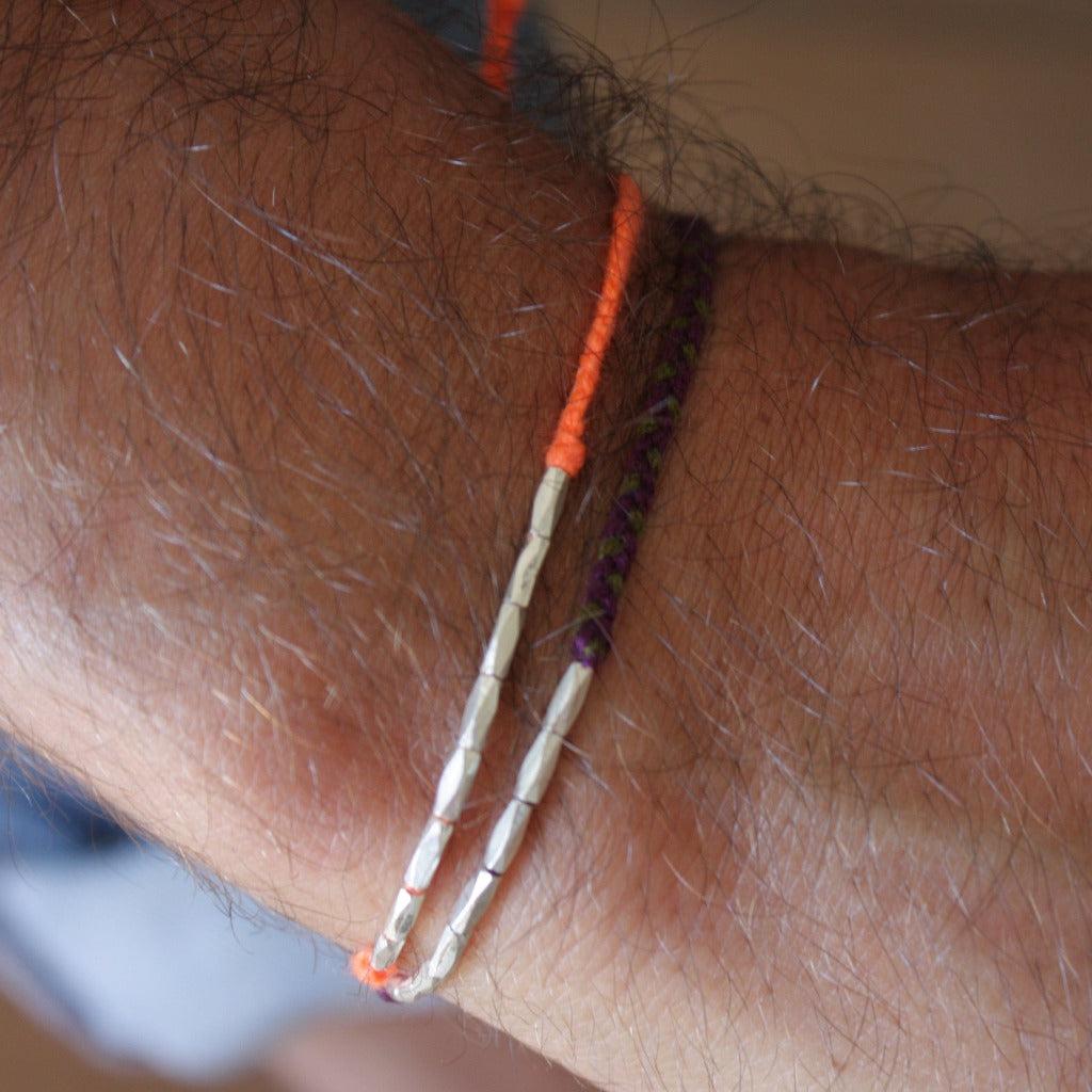 Bracelet Argent Artisanal Homme