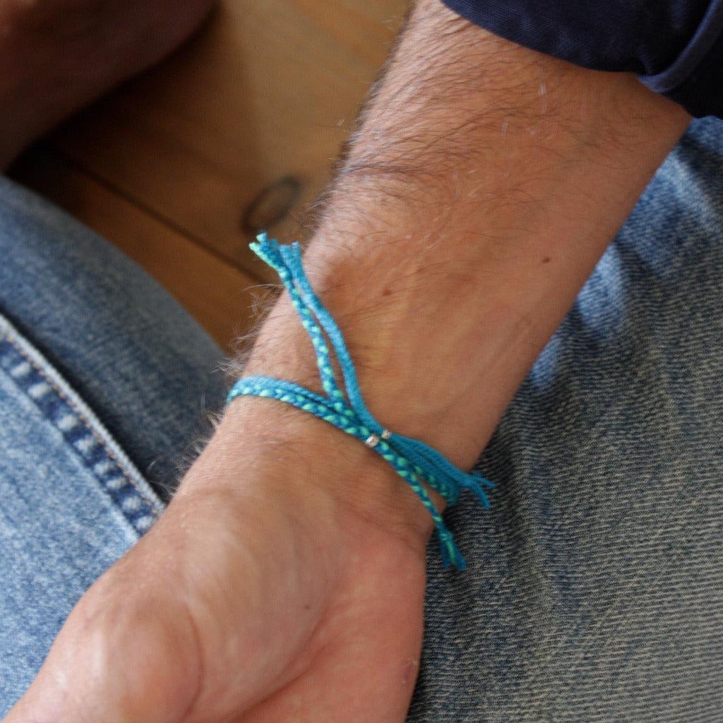 Bracelet Argent Artisanal Homme