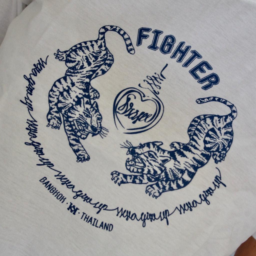 Tee Shirt Tigre Bleu