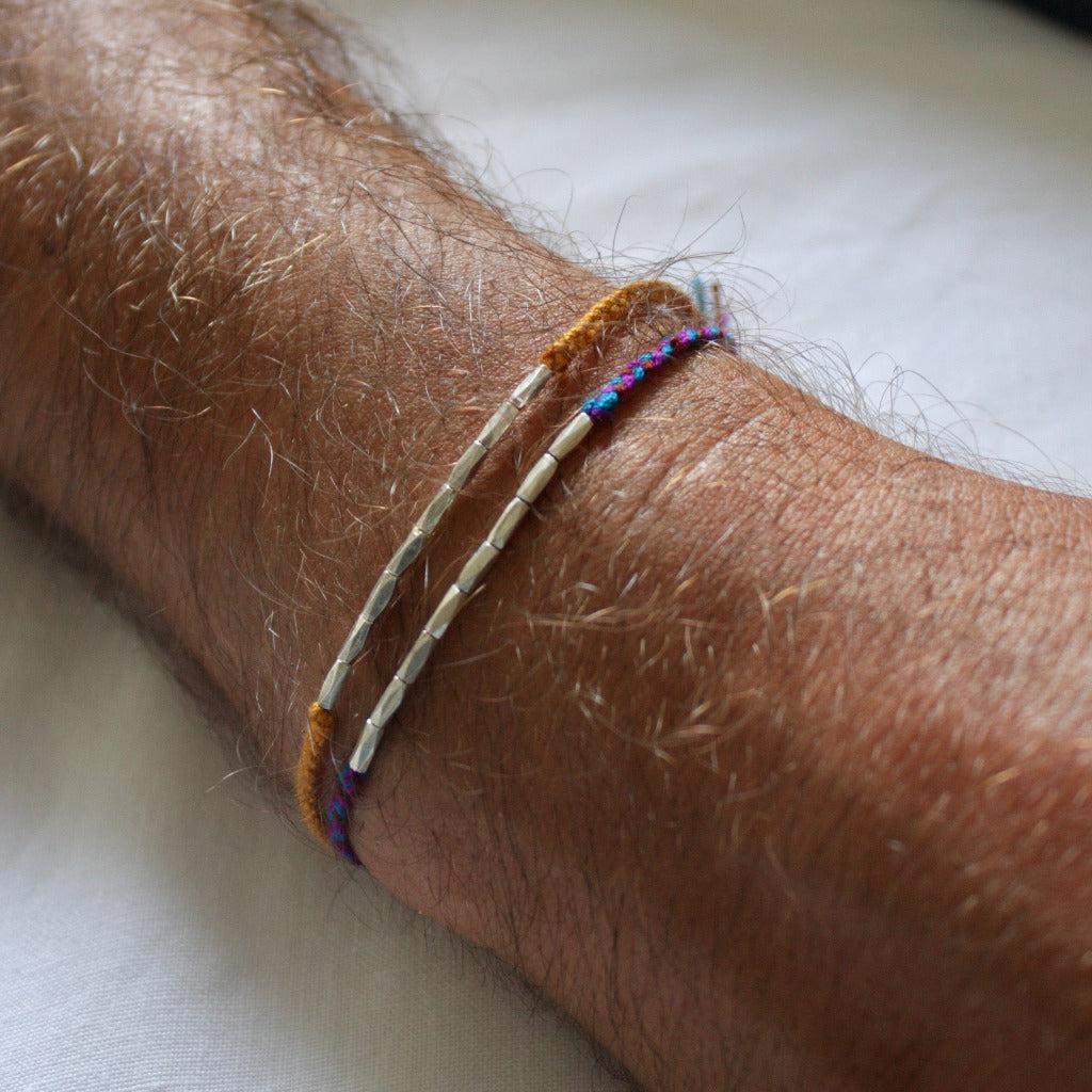 Bracelet Argent Artisanal Homme