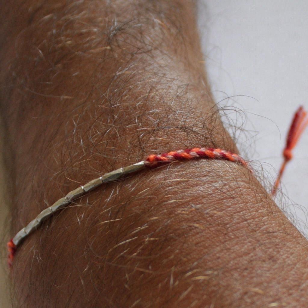 Bracelet Argent Artisanal Homme