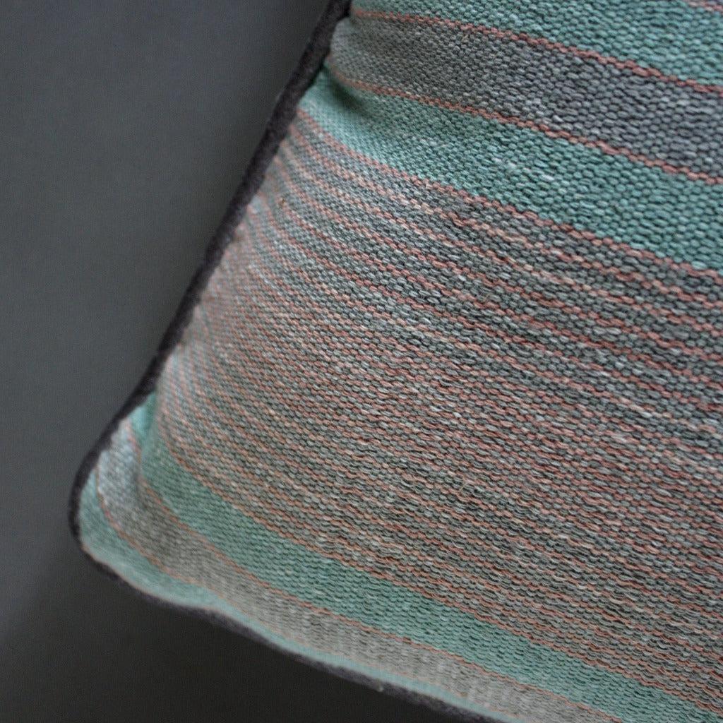 Coussin Coton Vintage Gris