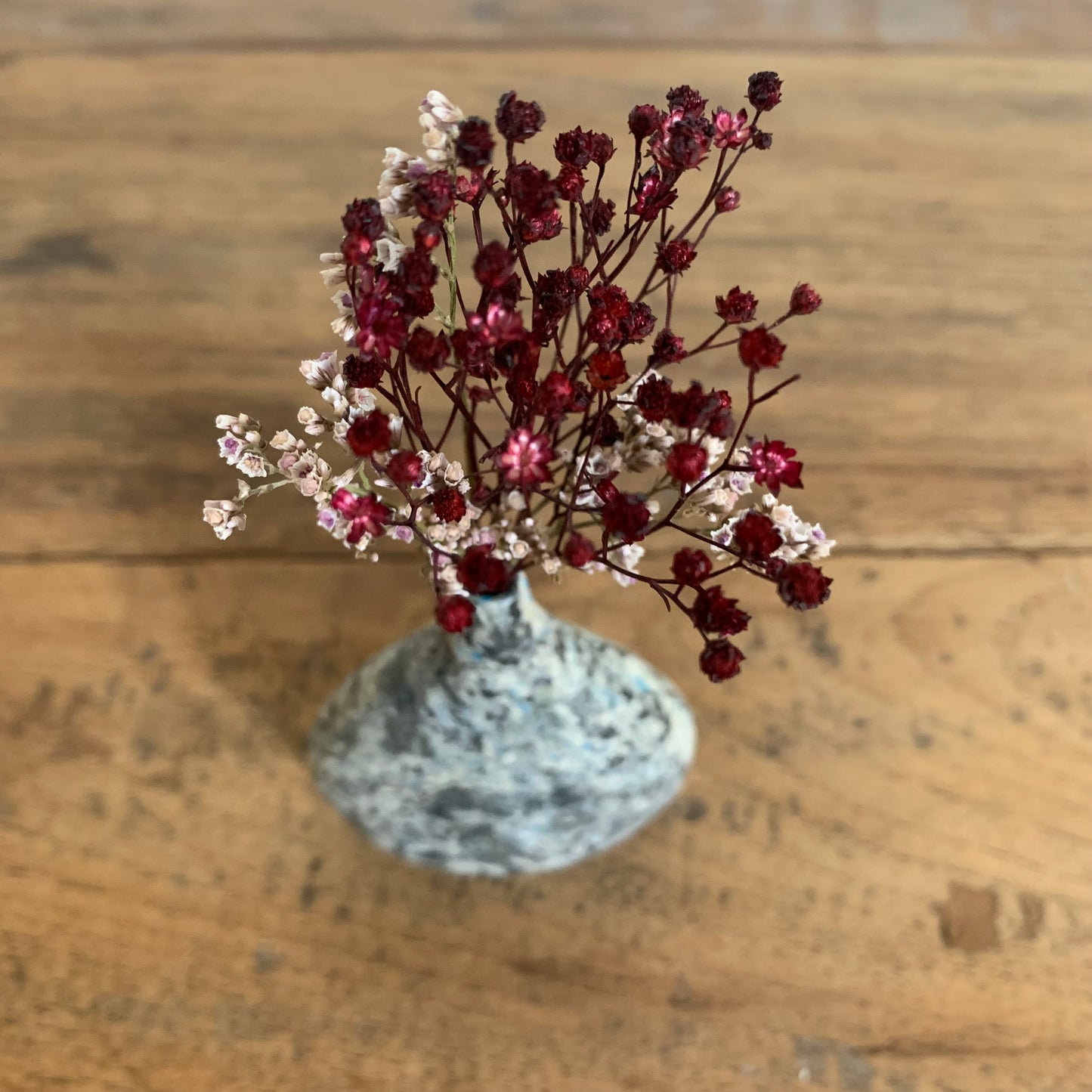Vase en Papier Recyclé 7 cm Gris