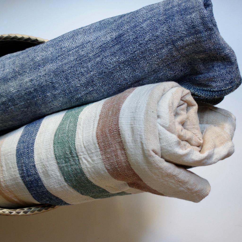 Couverture en Coton Naturel