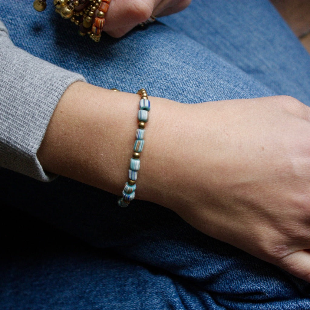 Bracelets en pierres du Népal