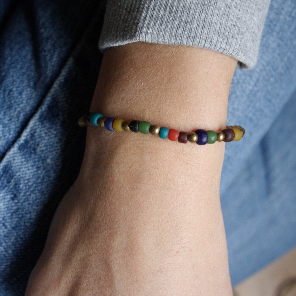 Bracelets en pierres du Népal