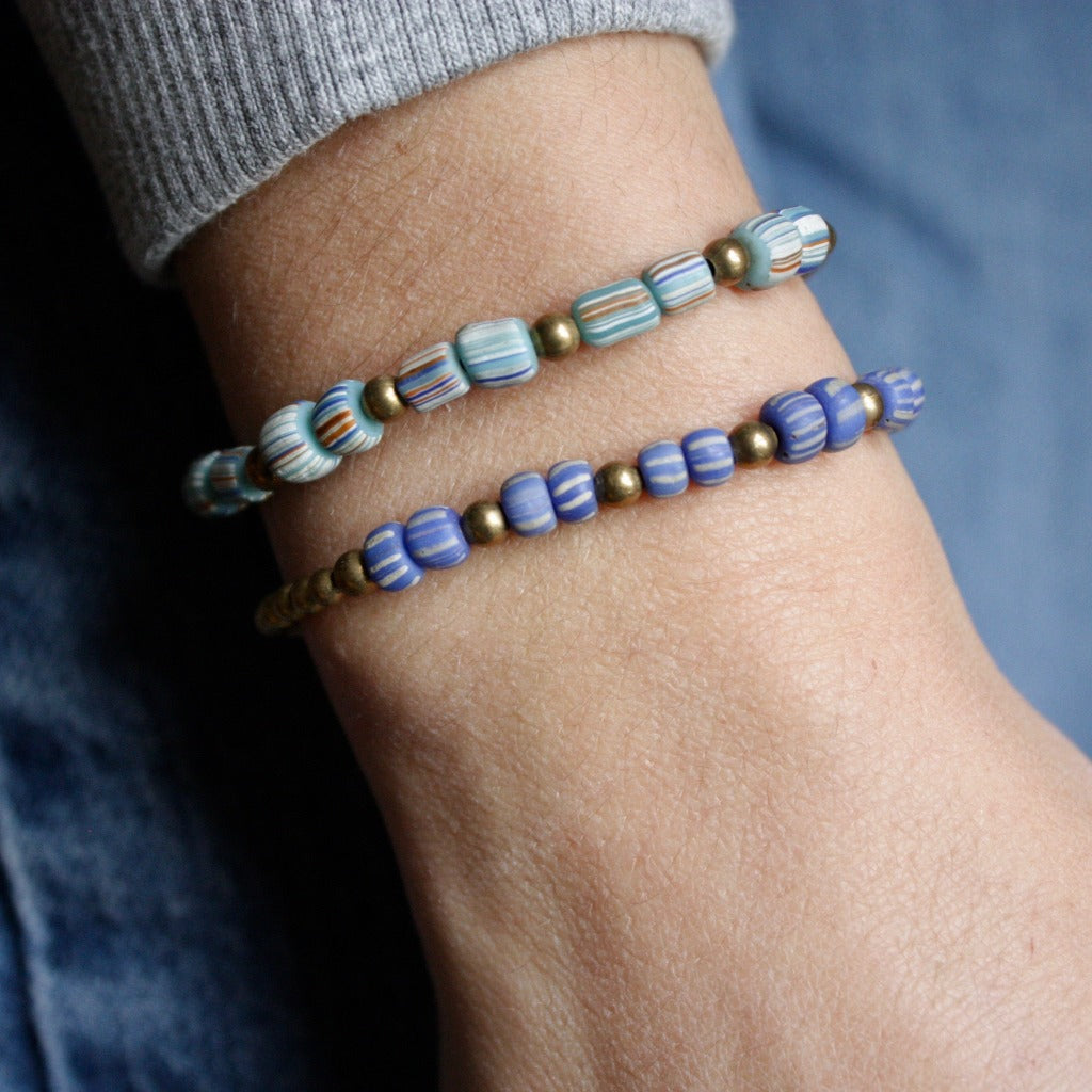Bracelets en pierres du Népal