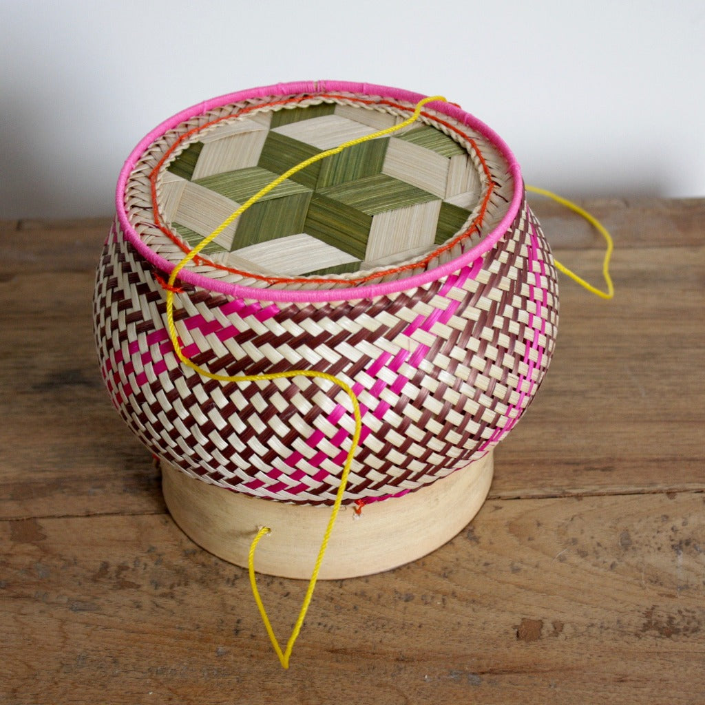 Panier Bambou Riz M