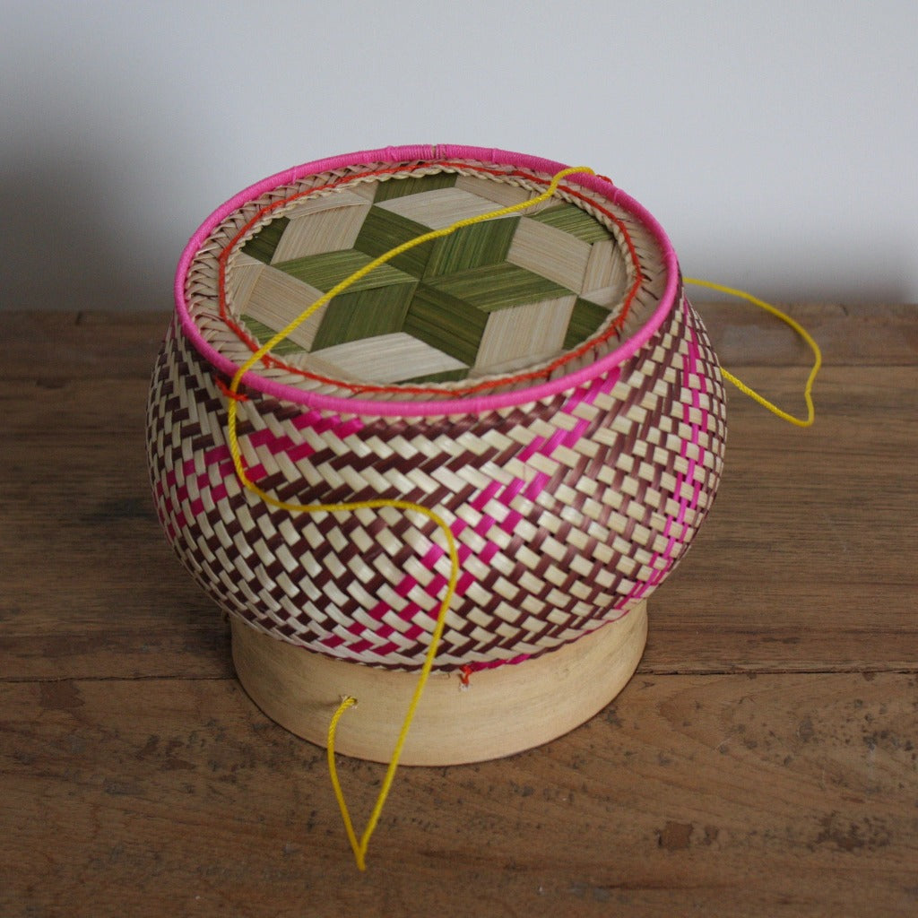 Panier Bambou Riz M